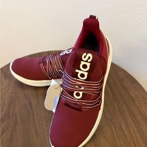 Adidas Men's Light Racer Adapt 7.0 Burgundy Sneakers. Brand New